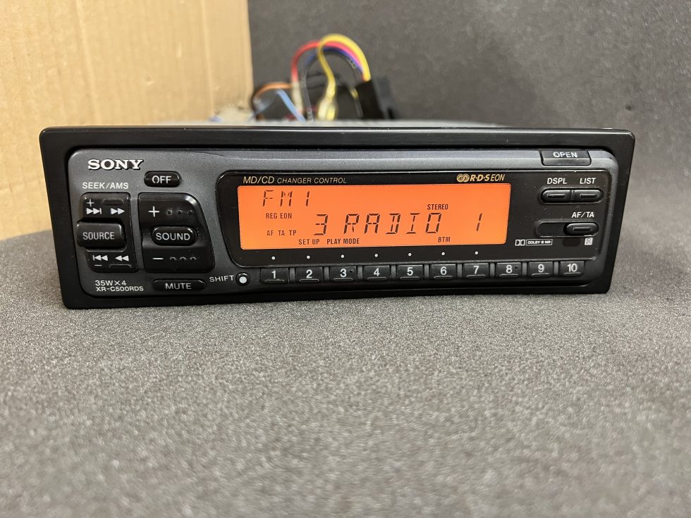 Sony XrC500rds Old Classic Vintage Radio Cassette Player Cd Changer