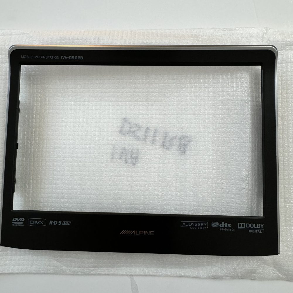 Alpine Genuine Front Fold Out TouchScreen Surround Trim Frame for Iva-D511rb