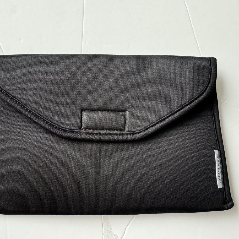 Alpine Double Din Genuine New Face Facia Case soft pouch