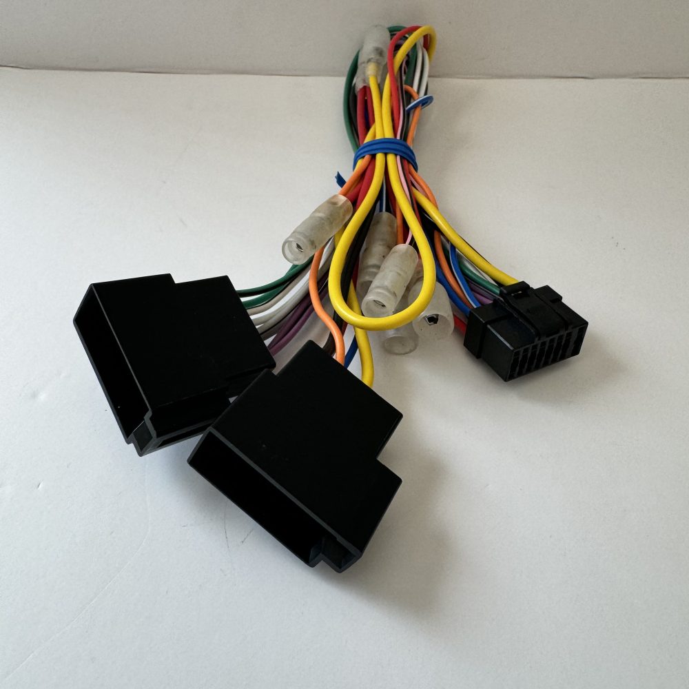 Alpine Genuine Black 16 Pin Wiring Harness Loom Wire Iso - Cda Cde Ida Tda Cdm