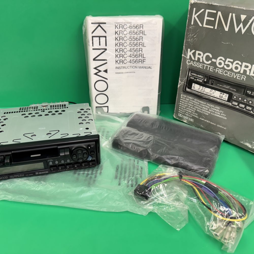 Kenwood Krc-656rl Old Classic Vintage Radio Cassette Player Cd Changer Control new old stock