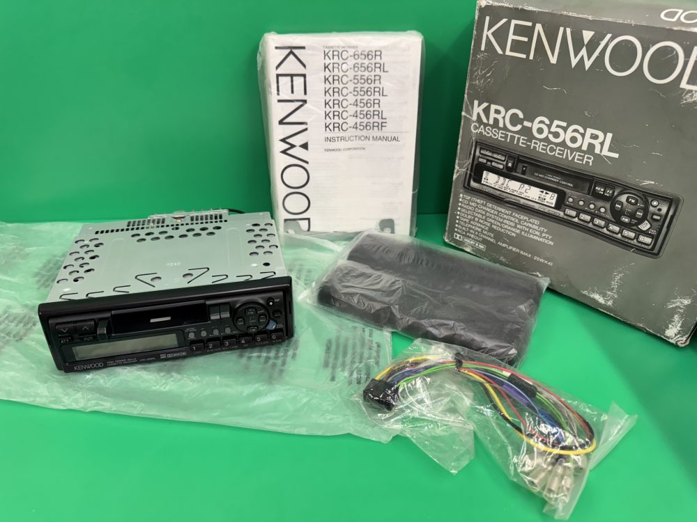 Kenwood Krc-656rl Old Classic Vintage Radio Cassette Player Cd Changer Control new old stock