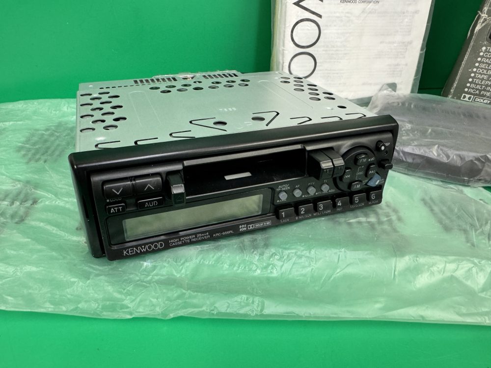 Kenwood Krc-656rl Old Classic Vintage Radio Cassette Player Cd Changer Control new old stock - Image 3