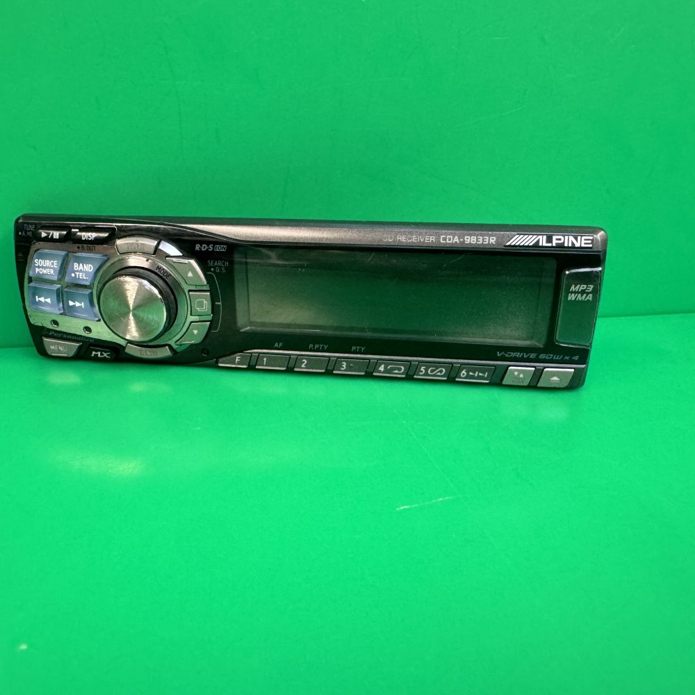 Alpine Cda-9833r complete front panel only