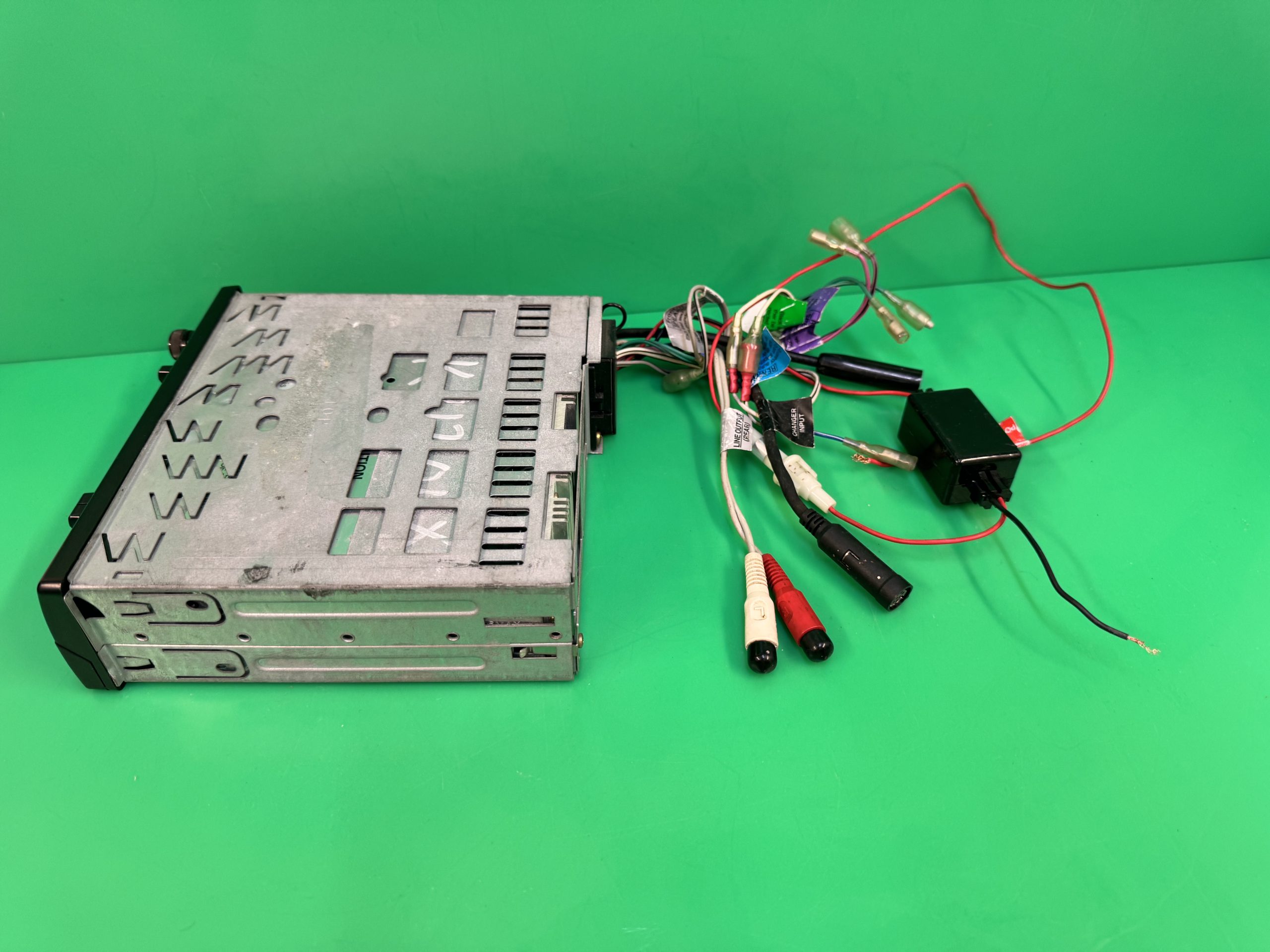 Old Classic Jvc Car Radio Cassette Player Model Rx770 Vintage Pull Out Type Cd Control - Image 7