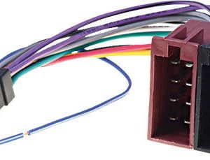 Sony Xsp-N1bt car radio stereo 16 pin Iso wiring harness loom lead wire