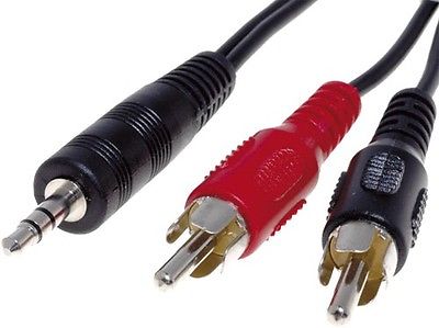Car Radio Stereo Rca/Pre Out Lead To 3.5Mm Input Jack Make Connector Type Aux In