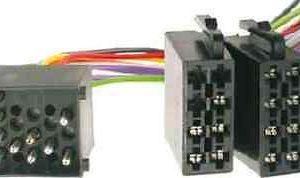 Rover 25 45 75  car radio wiring Stereo harness iso convertor loom round pin 