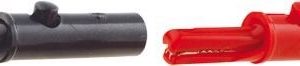 Crocodile clips clamps Testing Probes 3A 60VDC Red And black Electrical Pair Of