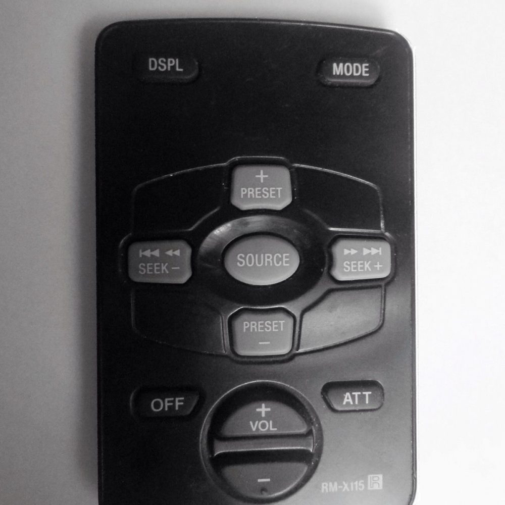 Sony Rm-X115  rmx115 Brand New Genuine Sony Remote control Car audio stereo cd