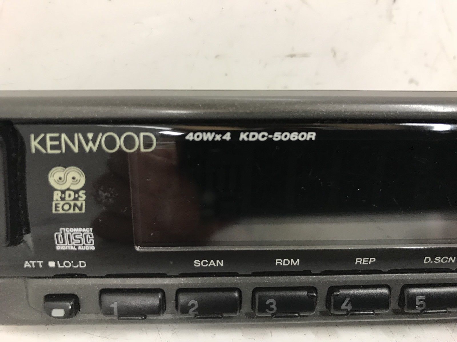 Kenwood Kdc-5060r Cd Player New Complete Flip Front Face Panel