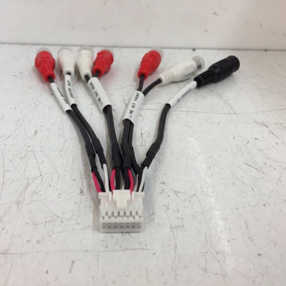 Jvc Kw-Avx800 Car Radio Pre Out Rca Harness Lead Loom Sub Out Oe Remote