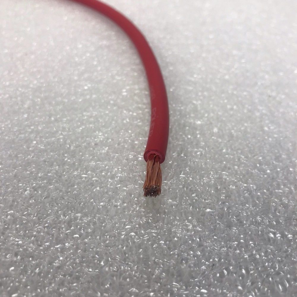 Car Radio Stereo Audio Amp Amplifier 8awg Red Main Power Lead Wire 8 Awg 2m
