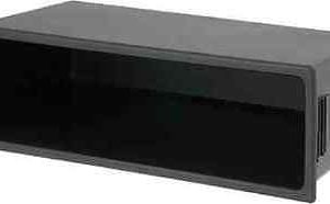Car Radio Stereo Double Din Cubby Blank Aperture Blank Off Trim Plate Single Din