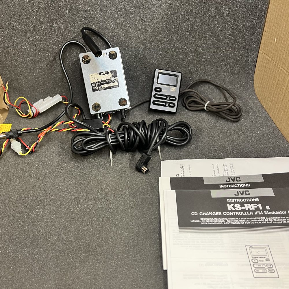 Jvc Ks-Rf1 Cd Changer Remote Controller Fm Modulator Kit