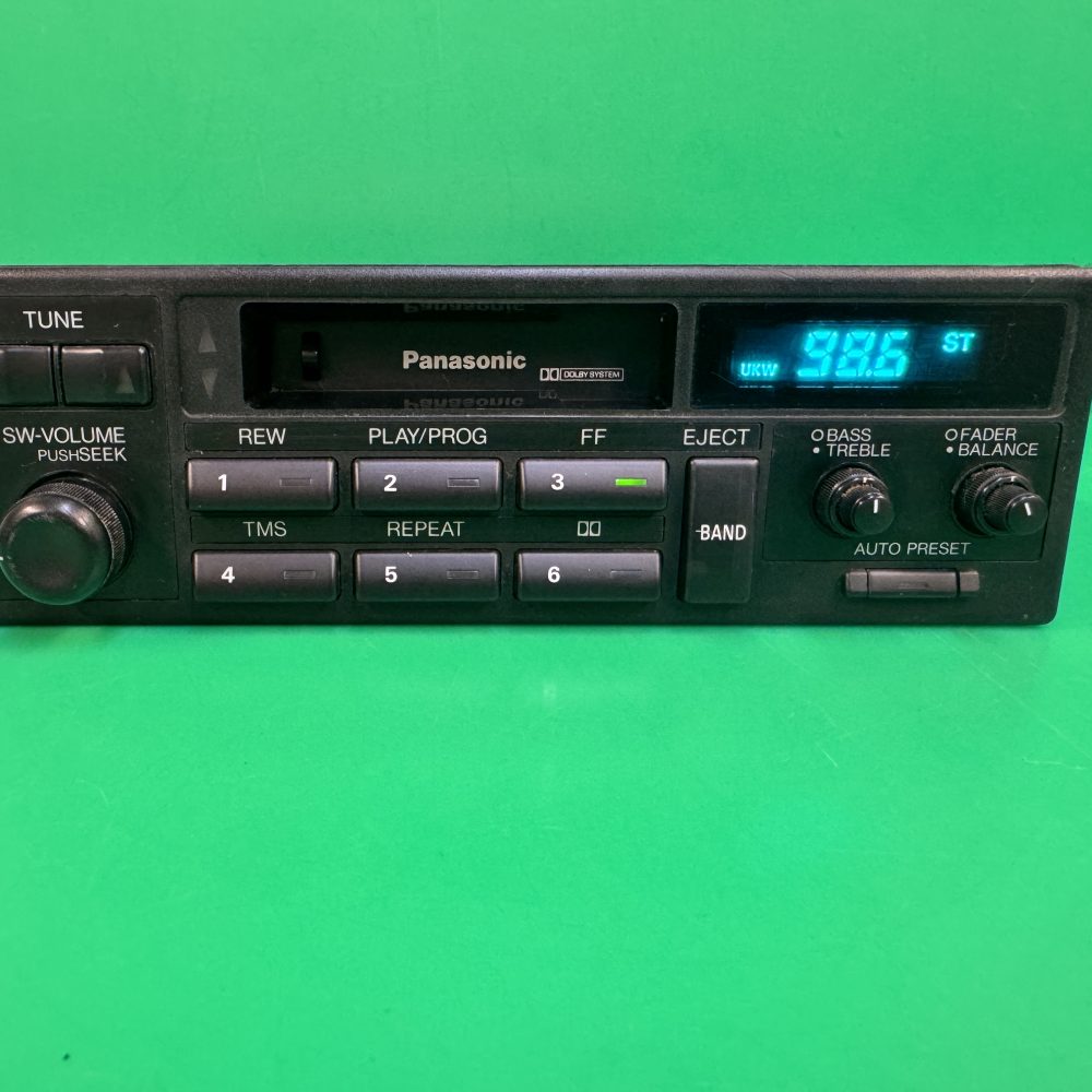 Old Classic Panasonic Honda Car Radio Cassette Player Model Cq-Sh676a