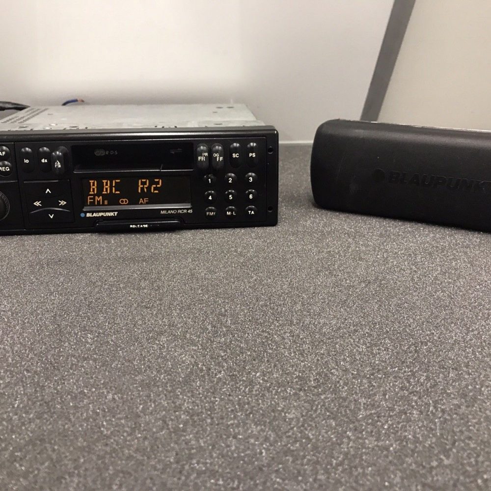 Blaupunkt Old Classic Vintage Car Radio Cassette Player Model Milano Rcr45