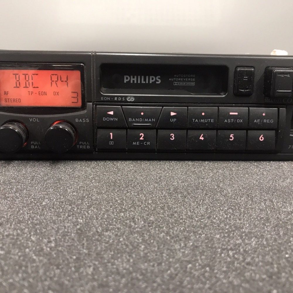 Philips 711 Old Classic Vintage Radio Cassette Player Model Phillips 22dc711