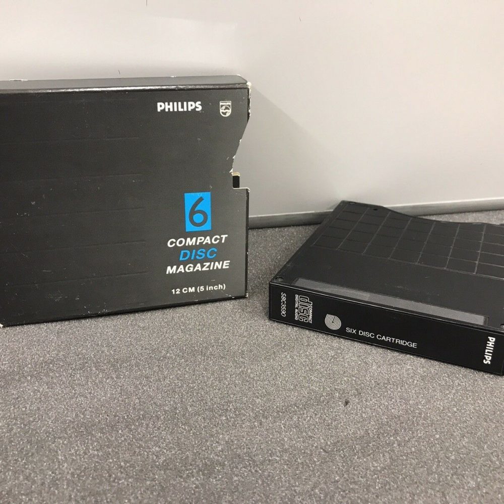 Philips 6 Disc Add On Car Cd Changer Stacker Shuffler Magazine Cartridge Sbc3590