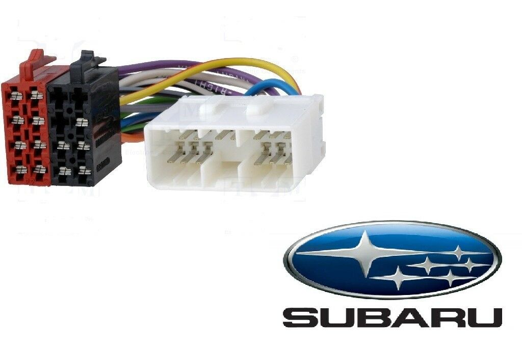 Subaru Car Radio Stereo Iso aftermarket Wiring Harness adaptor lead 1993 Onward