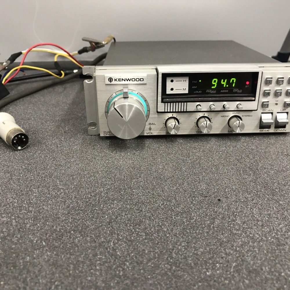 Kenwood Trio Old Classic Vintage Radio Cassette Player Model Ktc-767 Component