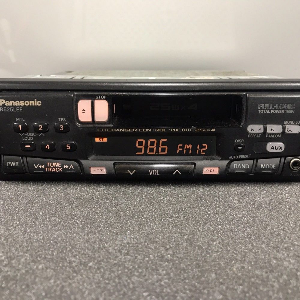 Panasonic R525Lee Old Vintage Radio Cassette Player Cd Changer Control Aux In