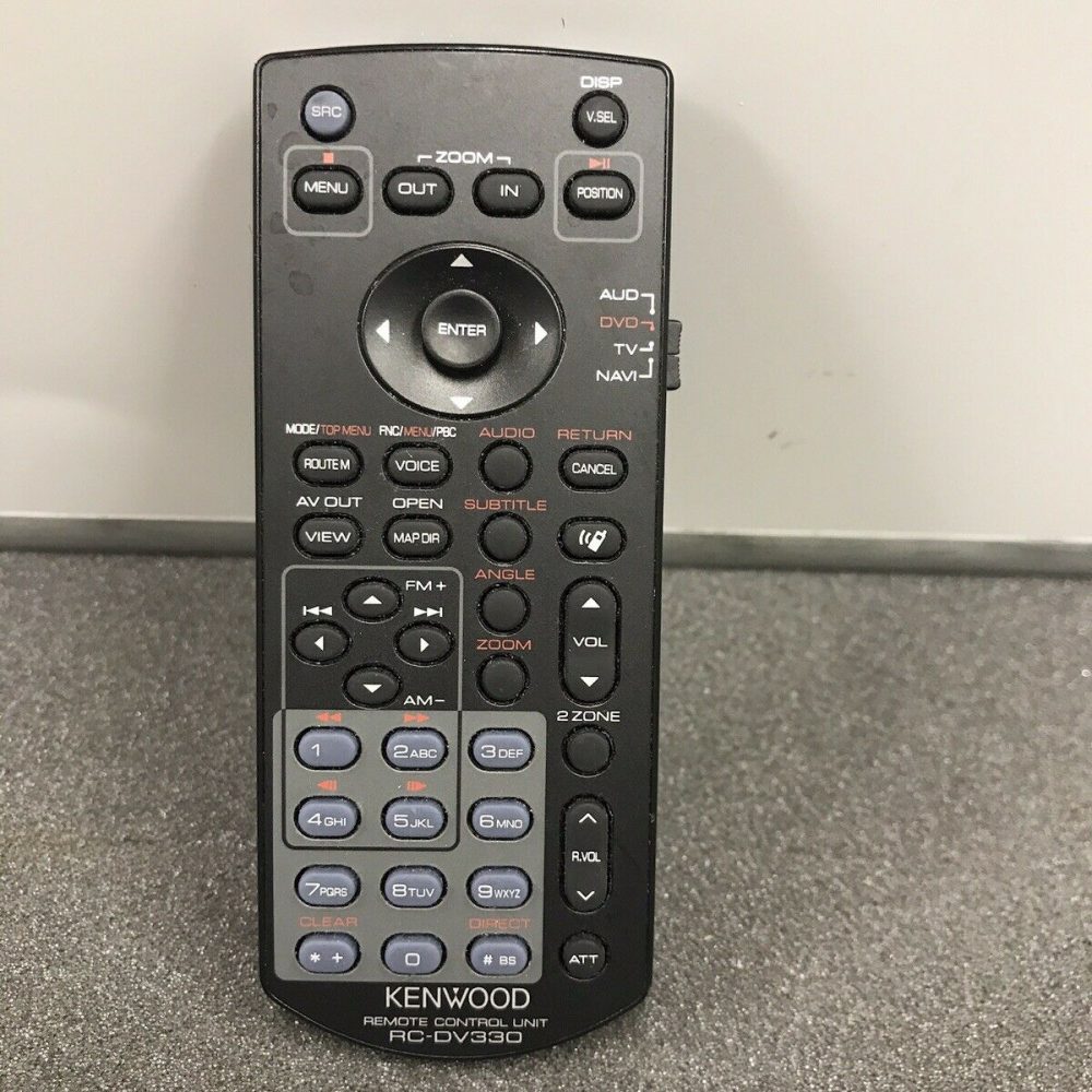 Kenwood Rc-Dv330 Remote control iR Handheld Genuine Kenwood Rcdv330
