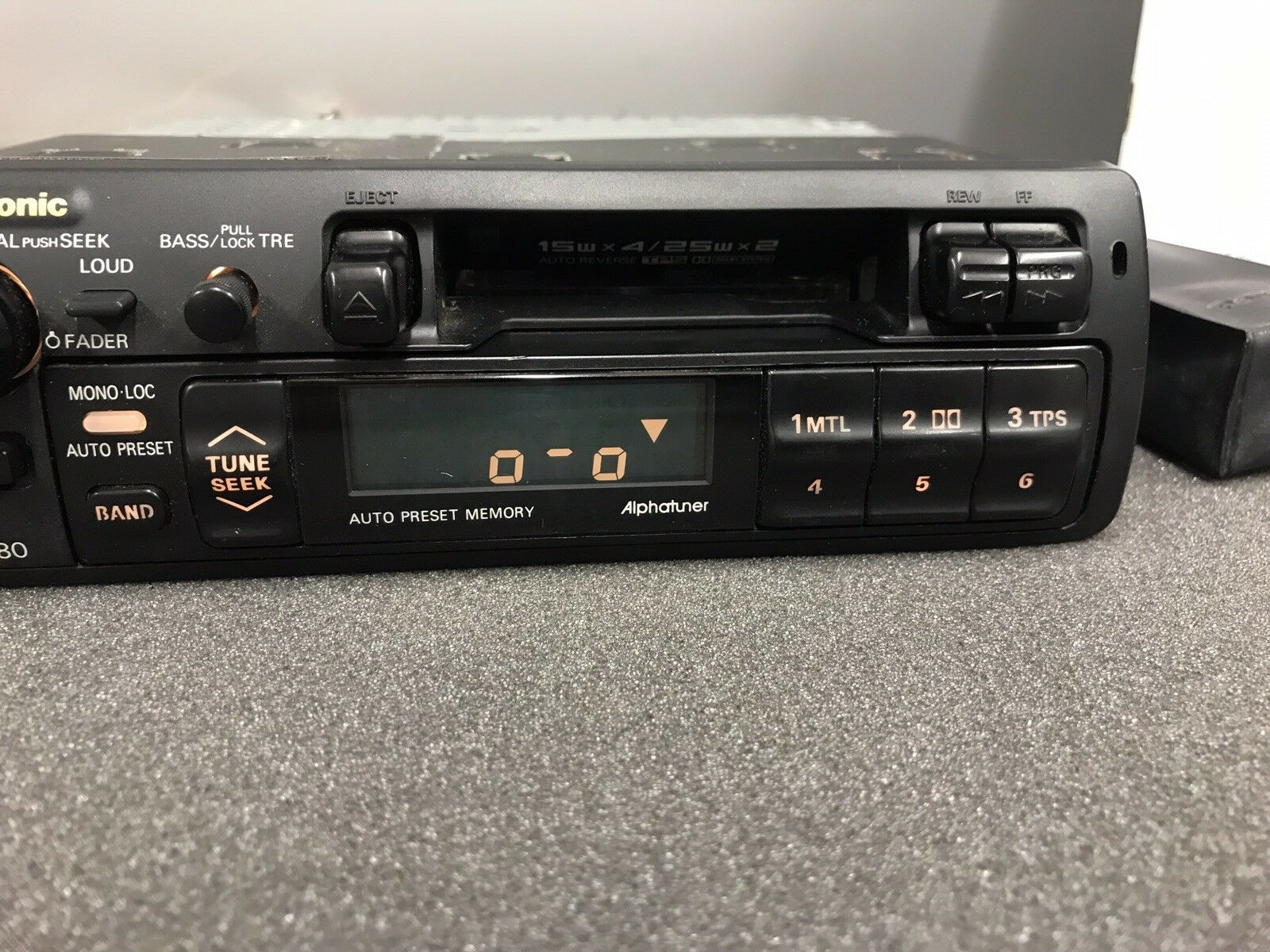 Old Classic Panasonic D80Lee Car Radio Cassette Player Old Vw Audi Rare Upgrade