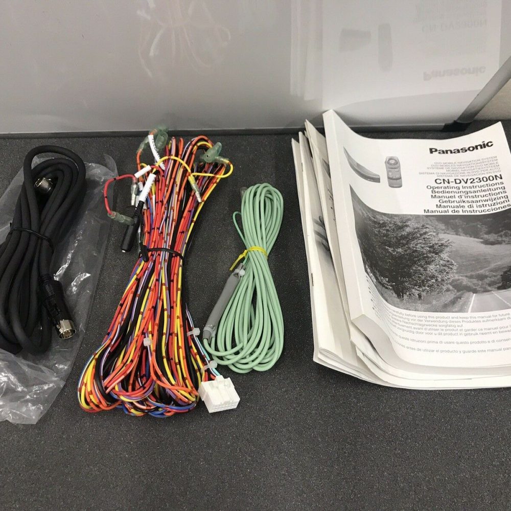 Panasonic Cn-Dv2300n Power Lead Cable Bus Lead Wiring Wire Harness New Genuine