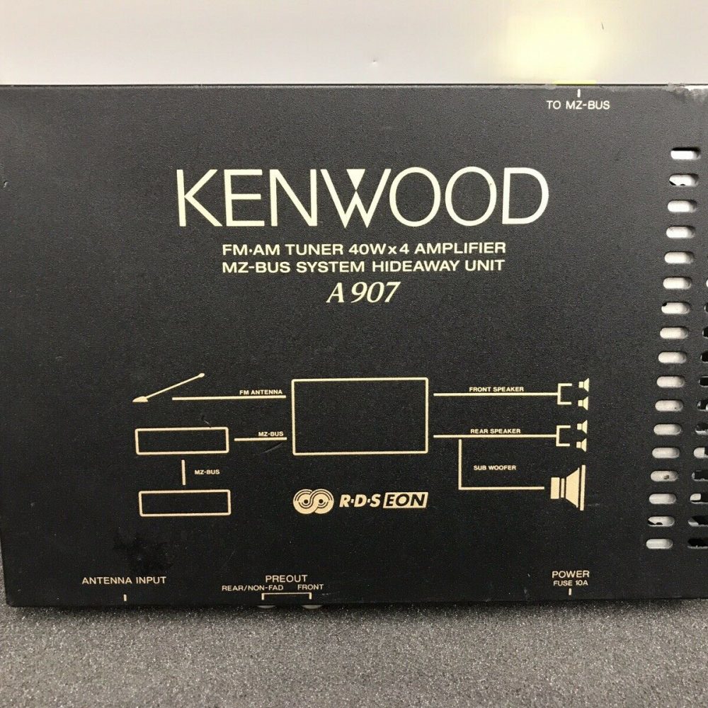 Kenwood A907 Radio Tuner Amplifier M-z Bus Control Box Selector Brain Hide Away