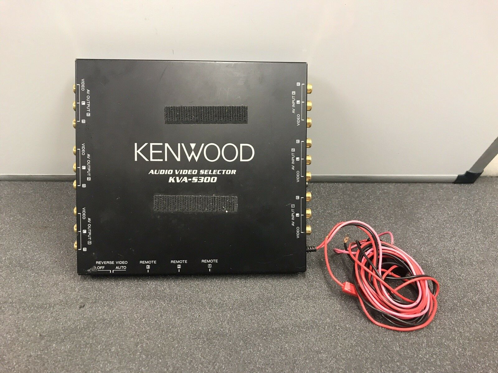 Kenwood Kva-S300 Audi Video Channel Selection Control Box Selector Av Brain
