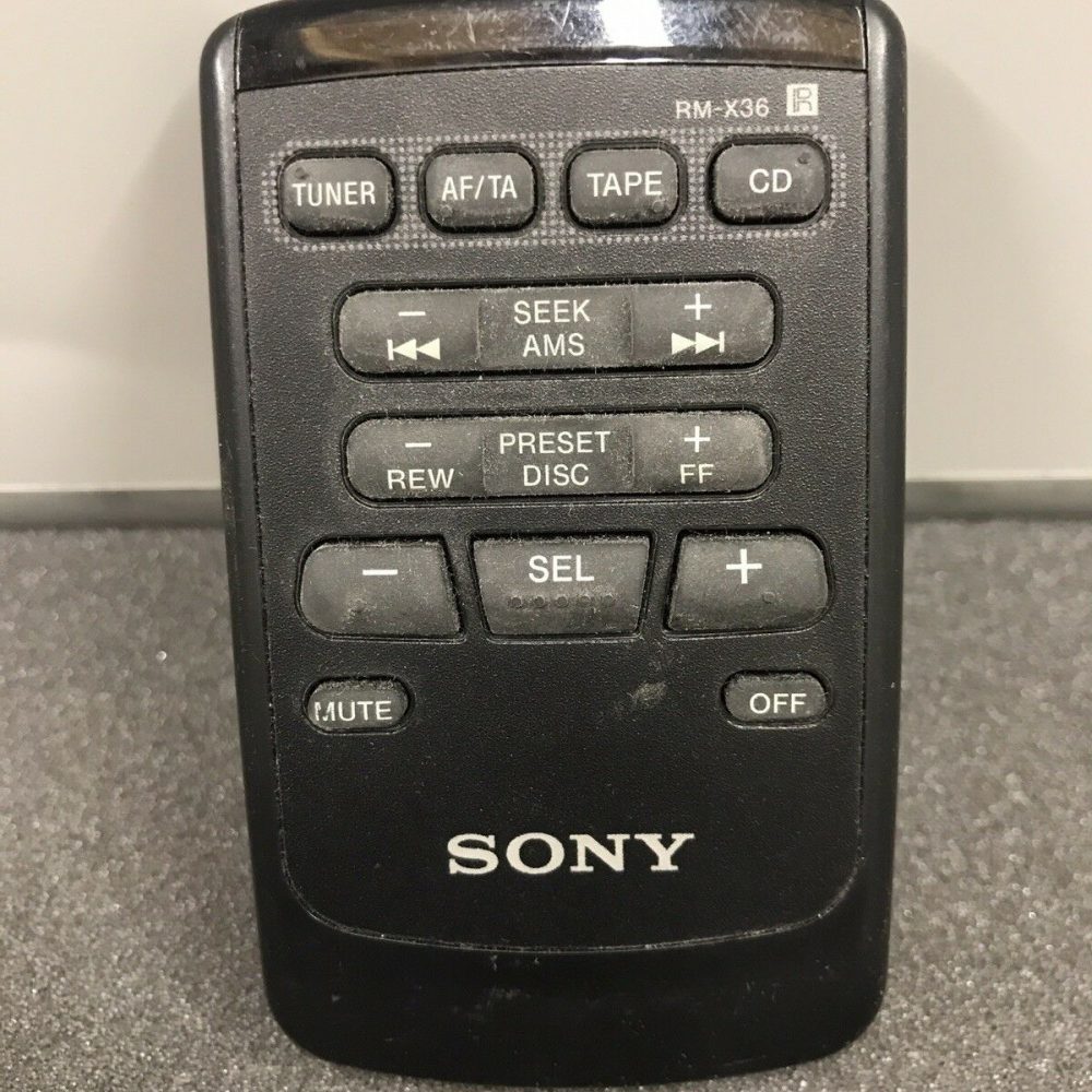 Sony Rm-X36 Old Type Remote control Commander Controller Rmx36 Used