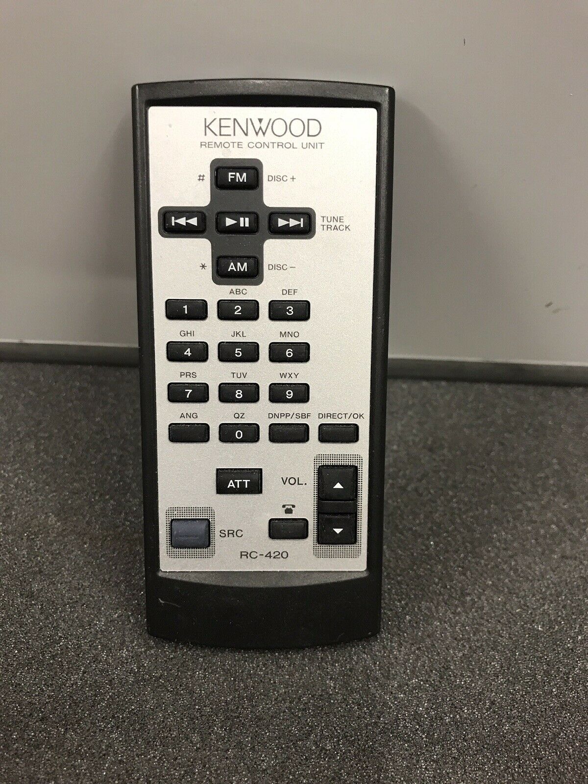 Kenwood Rc-420 Remote control iR Handheld Genuine Kenwood Rc420