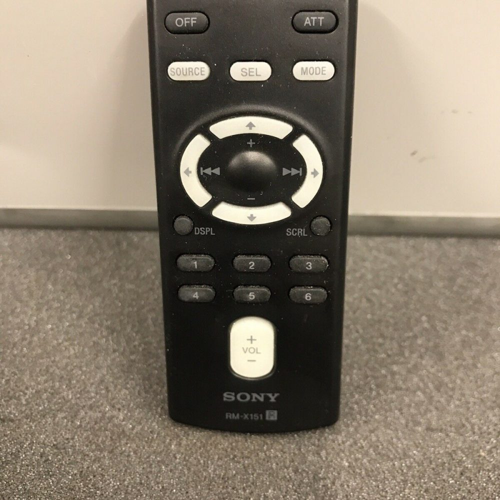 Sony Rm-X151 Old Type Remote control Commander Controller Rmx151 Used
