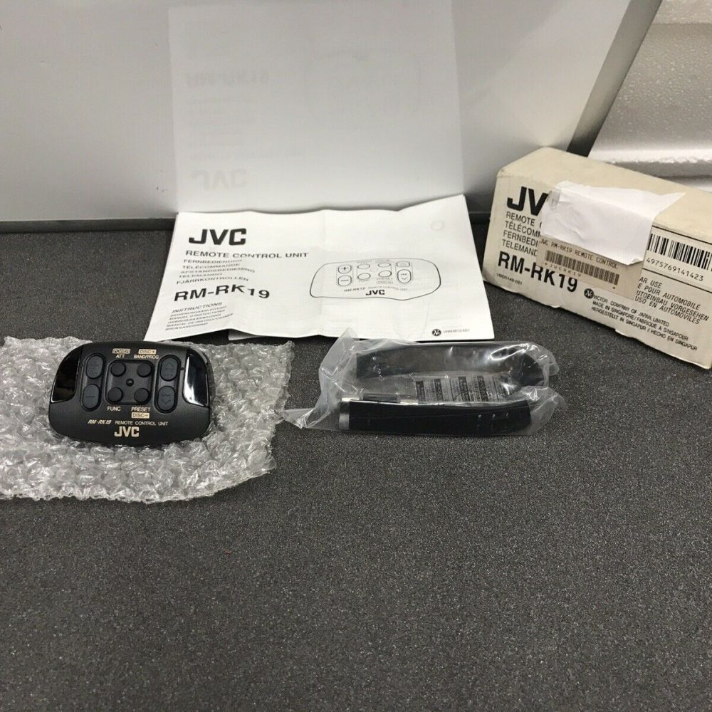 Jvc Rm-Rk19 Rmrk19 Car Radio Stereo New Steering Wheel Remote Control Rare Item