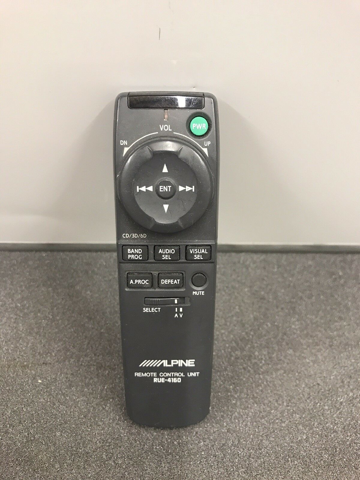 Alpine Rue-4160 Old Type Remote control Commander Controller Rue4160 Used