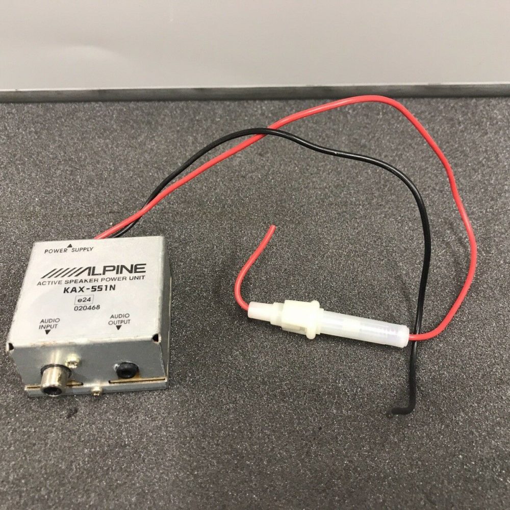 Alpine Kax-551n Mini Active Amplified Speaker Power Unit Only