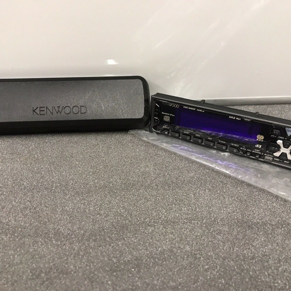 Kenwood Kdc-8080r Brand New Genuine Face Front Panel Flip Off Facia Kdc8080r