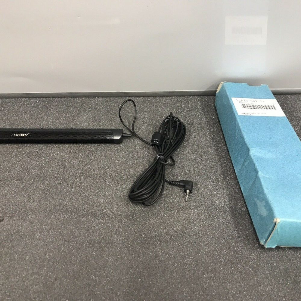 Sony Very Rare Old Type Xr-C9100r Etc Sound Microphone Unit New Old Stock Boxed