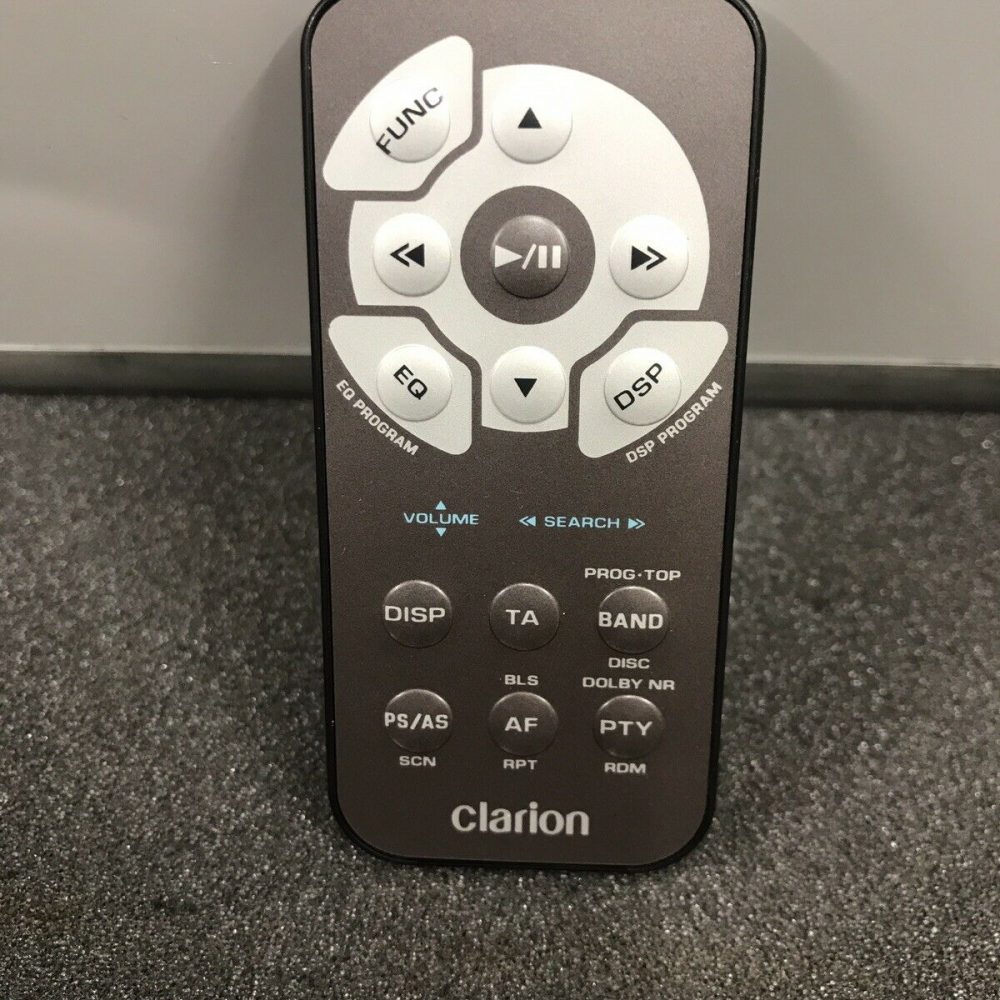 Clarion Rcb-114 Remote Control for Drx6375 Arx5470 Car Radio Stereo Hand Held iR