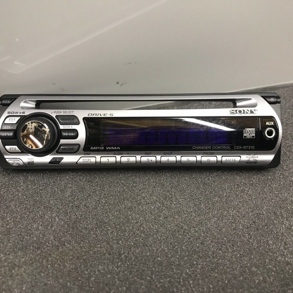 Sony Cdx-Gt310 Xplod Car Radio Stereo Face Front Panel complete Cdxgt310