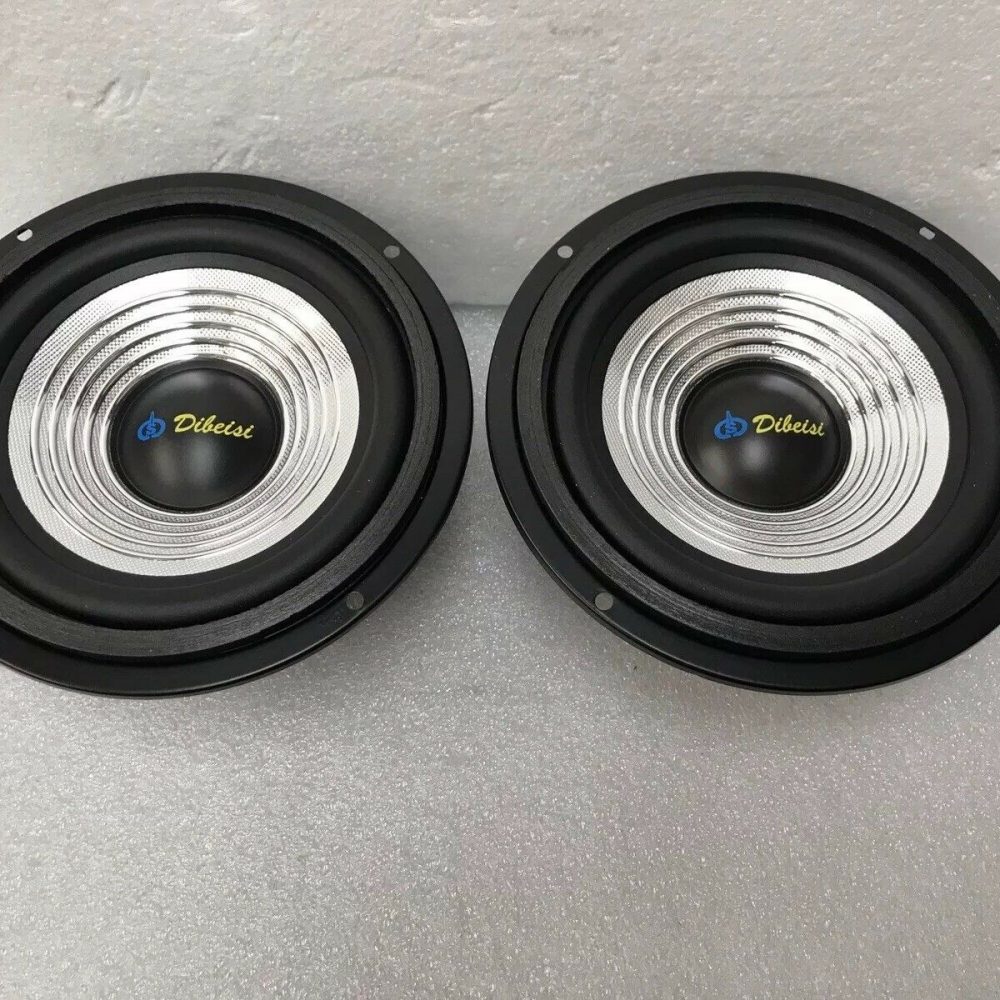 Car Radio Stereo Speakers 6.5 Inch 16.5cm 165mm Woofers 125 W Power Output New