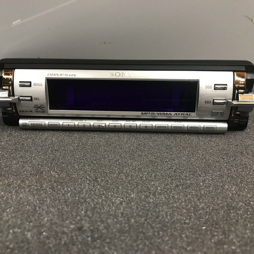 Sony Cdx-Ra650 Xplod Car Radio Stereo Face Front Panel complete Cdxra650