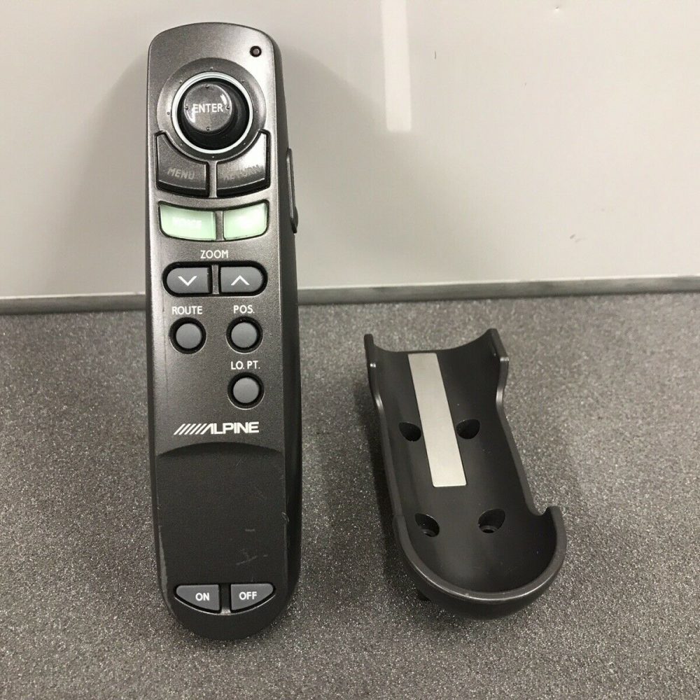 Alpine Rue-4113 Old Type Remote control Commander Controller With Mount Bracket