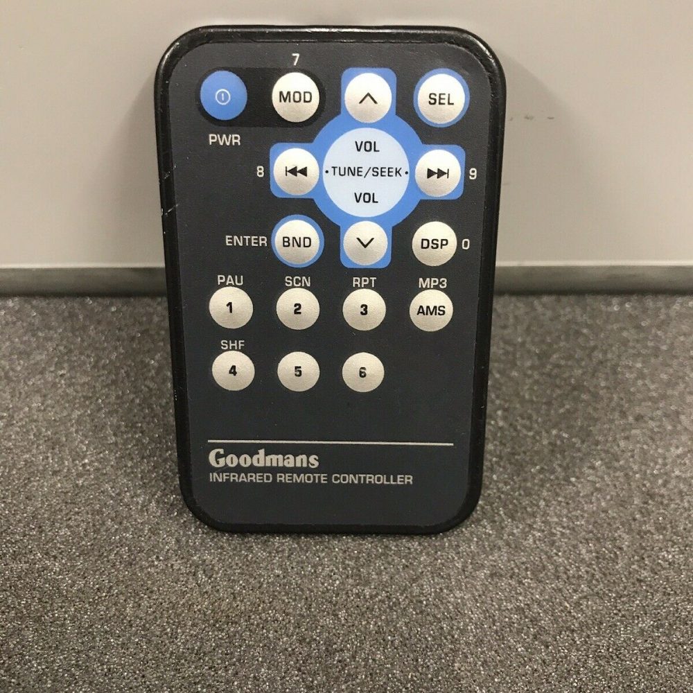 Goodmans Remote control Commander Controller Used