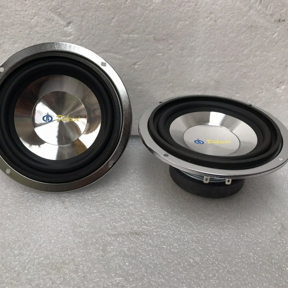 Car Stereo Speakers 5 Inch 13cm 130mm 75W Power Output New Pair Of 4ohms