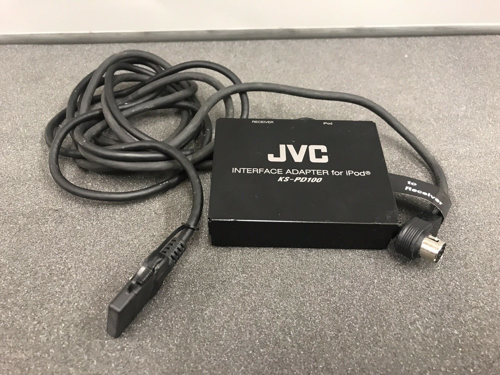 Jvc Ks-Pd100 Add On Plug In Interface Adaptor For iPods Aux In Kit