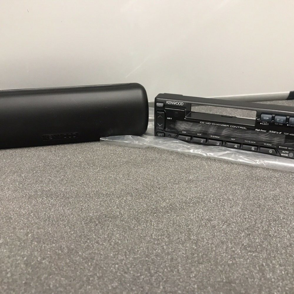 Kenwood Krc-458r Brand New Genuine Face Front Panel Flip Off Facia Krc458r