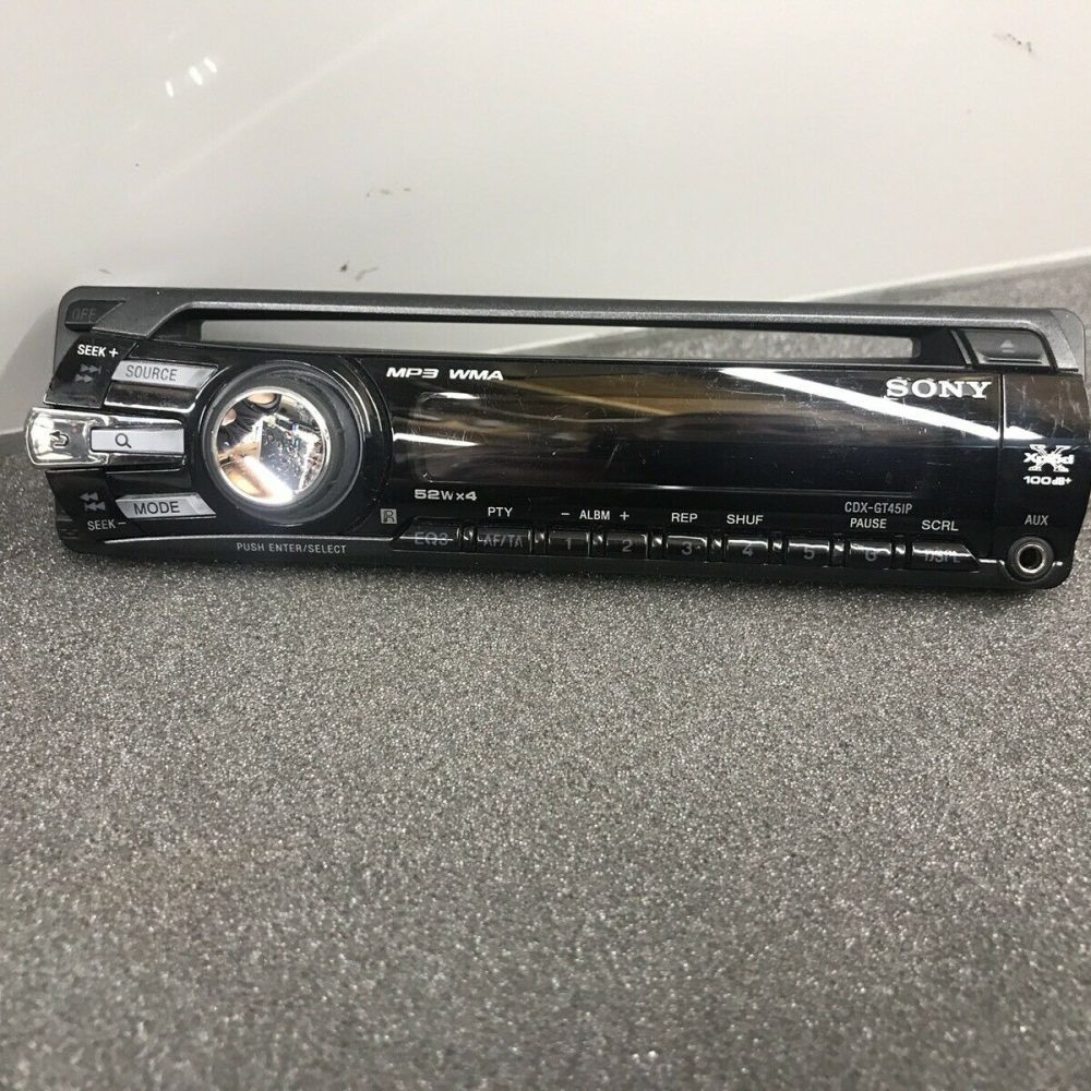 Sony Cdx-Gt45ip Xplod Car Radio Stereo Face Front Panel complete Cdxgt45ip