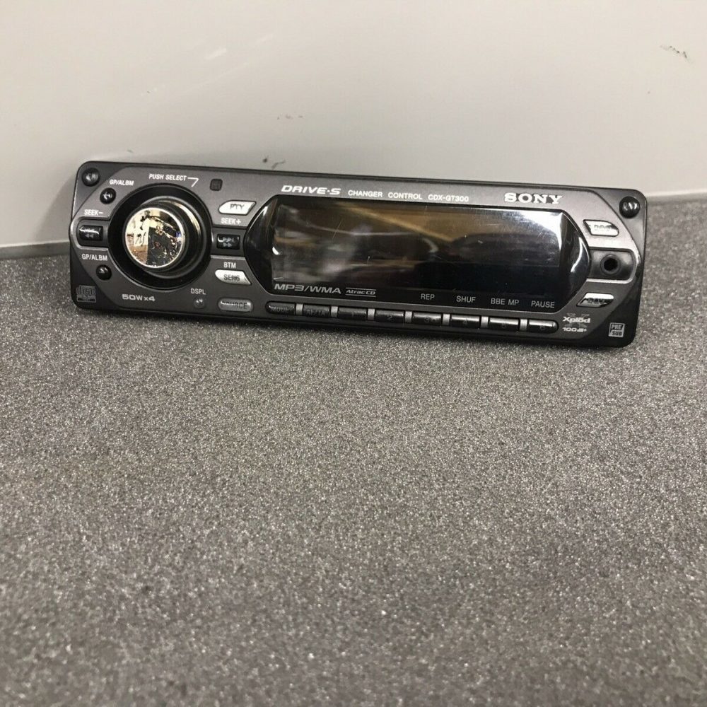 Sony Cdx-Gt300 Xplod Car Radio Stereo Face Front Panel complete Cdxgt300